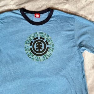 Vintage Element Skateboards T Shirt Mens 2XL (Fits XL Slim) Made In USA Y2K